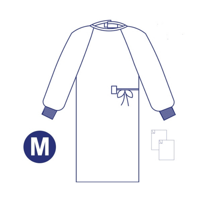 365 Sterile Surgical Gowns Size Medium - Box of 30