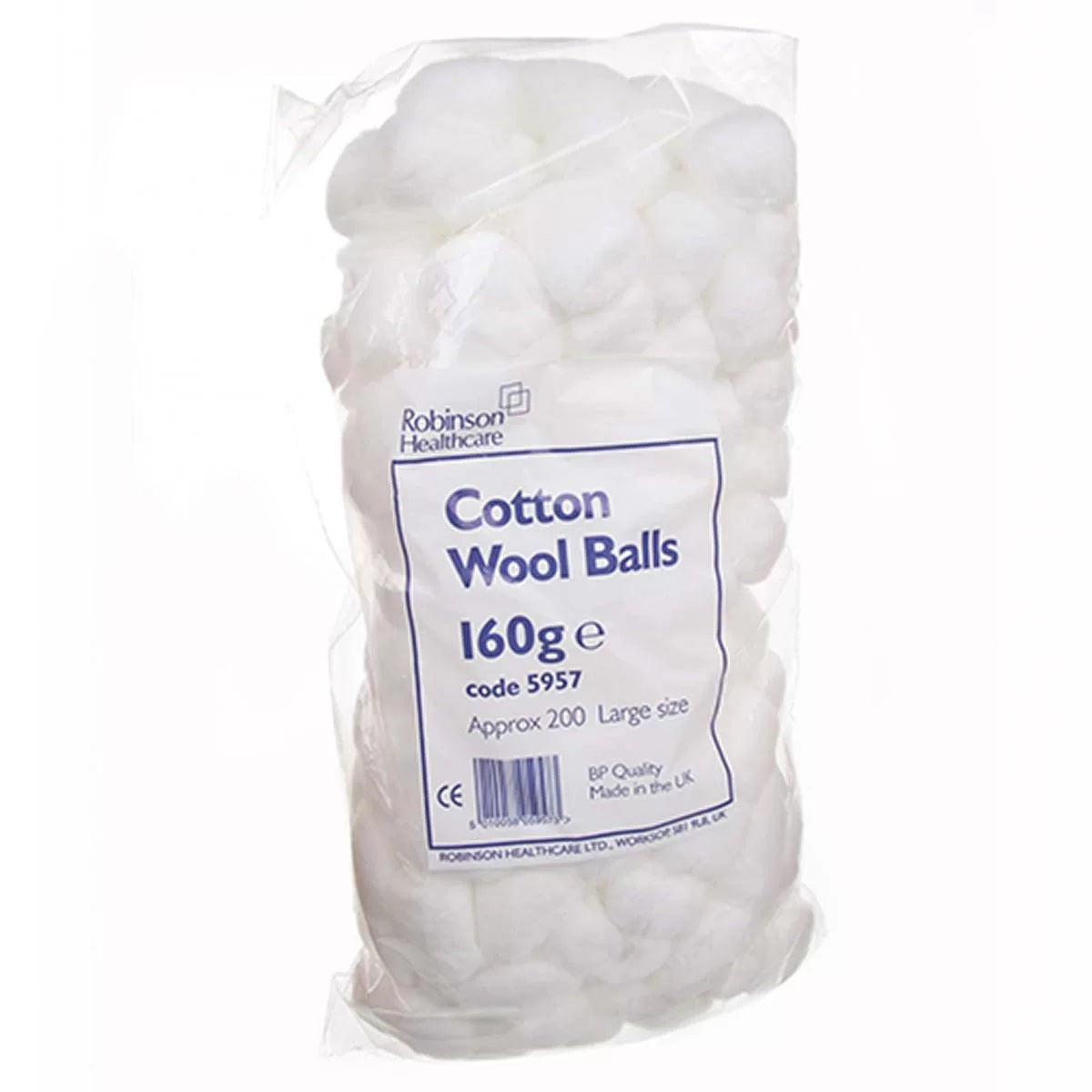 Cotton Wool Balls - Pack of 200