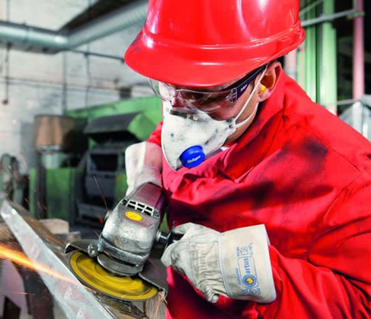 Drager X-plore 1730 V FFP3 Valved Respirator Mask - Box of 10