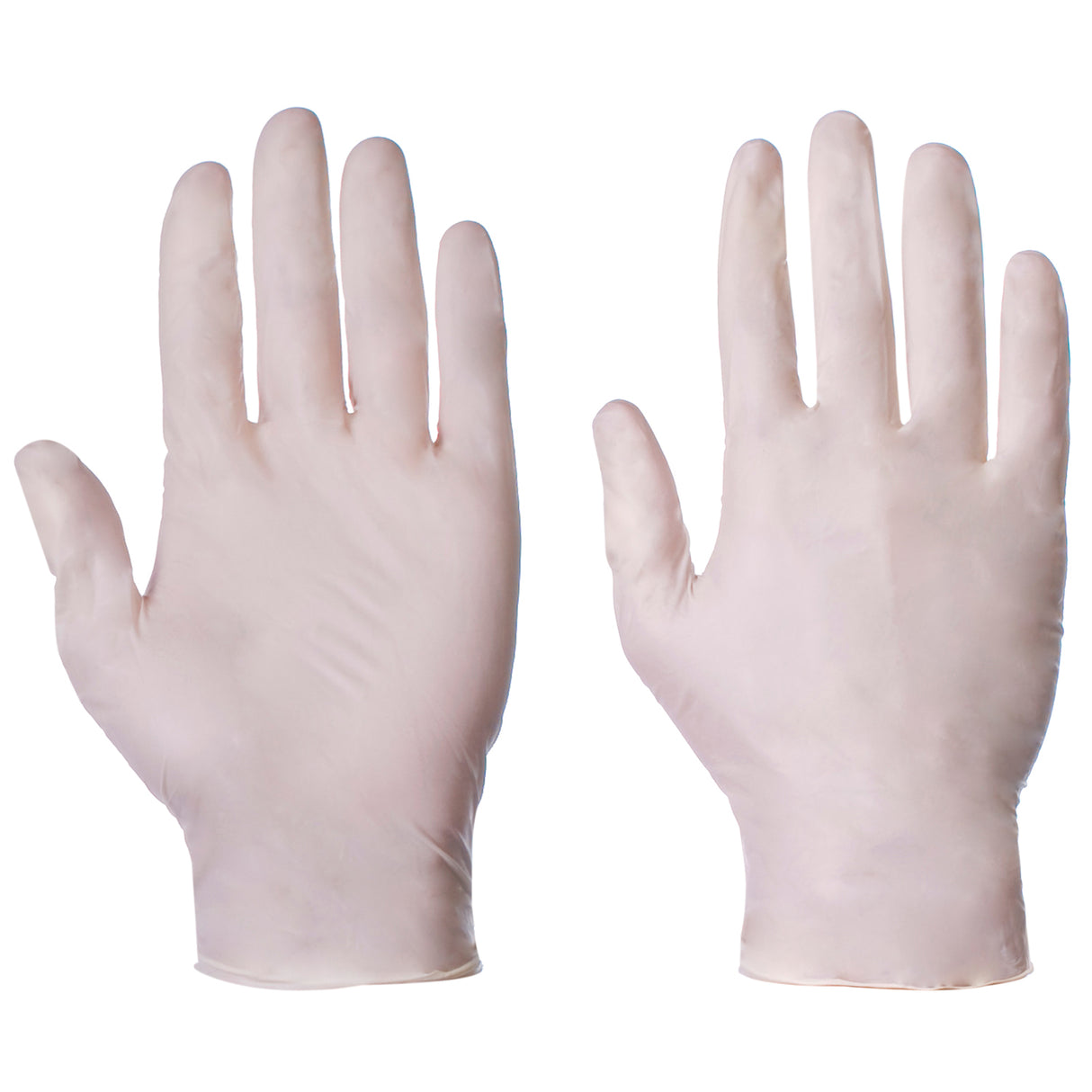 Clear Latex Indust Smooth Gloves - Case of 1000 (10 Boxes of 100)