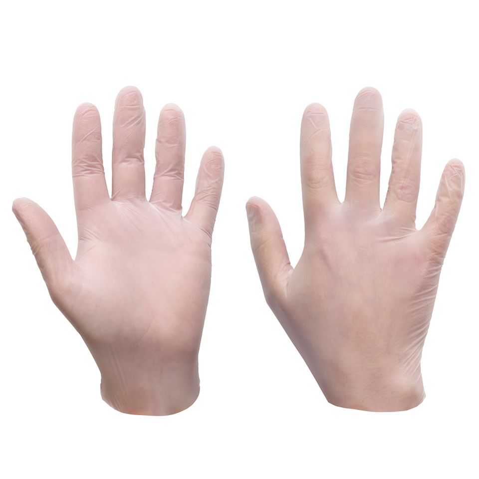 Ultra Nitrile Powder Free Clear Gloves Case of 2000 (10 Boxes of 200