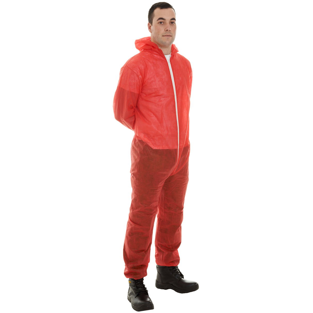 Coverall Non-Woven Red - 50pieces