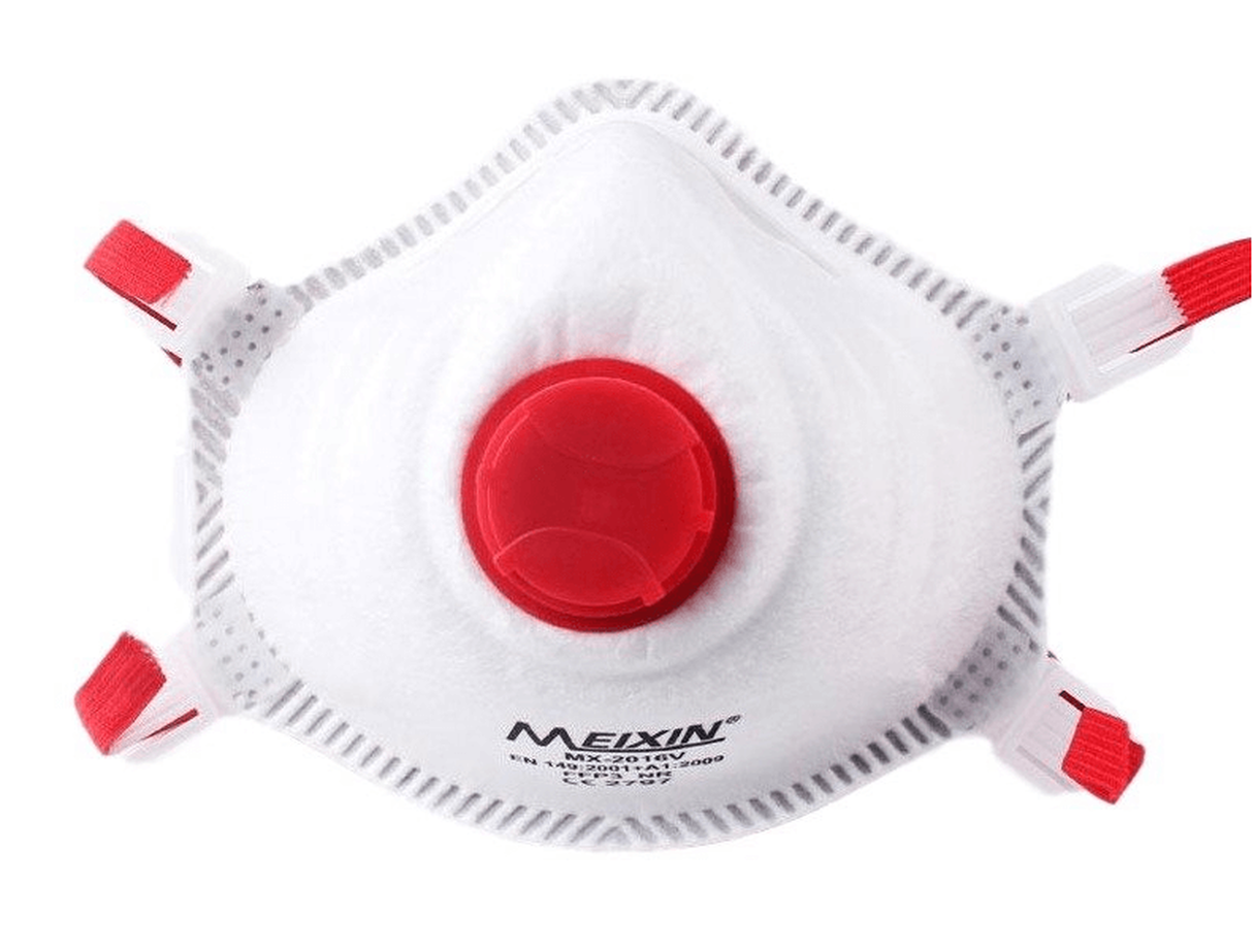 MEIXIN MX 2016V FFP3 Respirator Mask - Valved