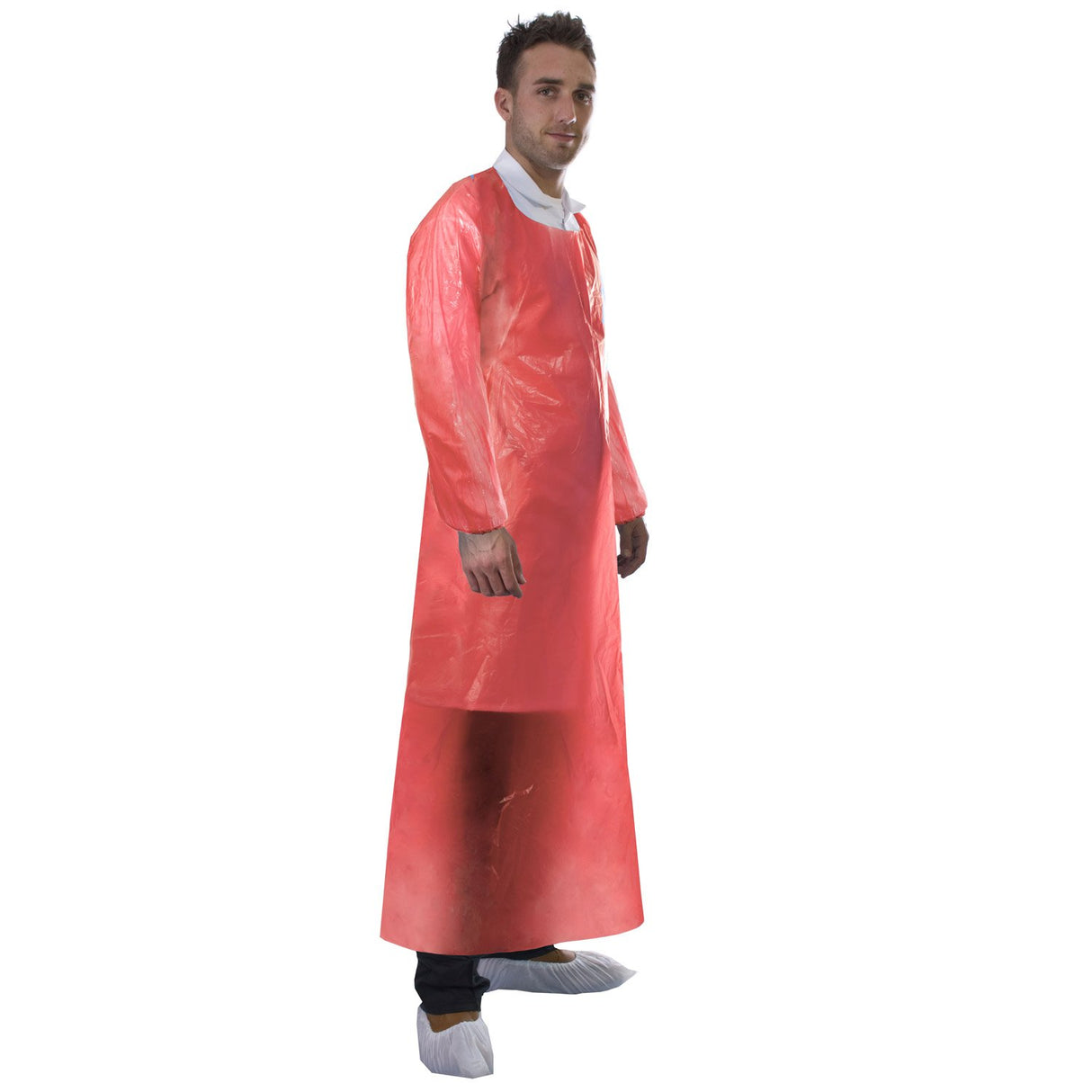 Polyethylene Apron with sleeve 98 x 115cm - Case of 200 (4 Boxes of 50)