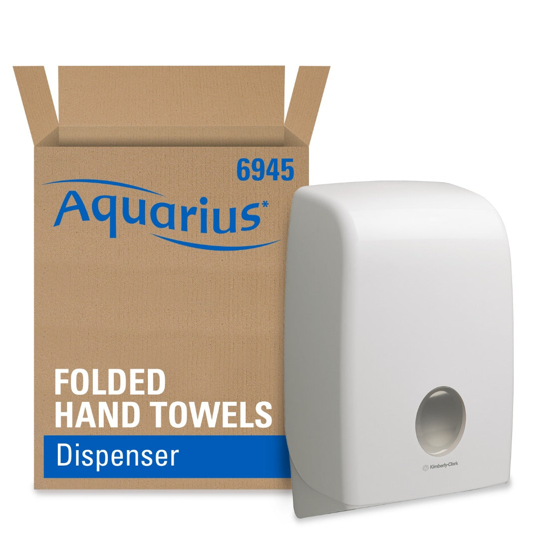 Kimberly Clark Wall Aquarius Interleaved Hand Towel Dispenser - 6945
