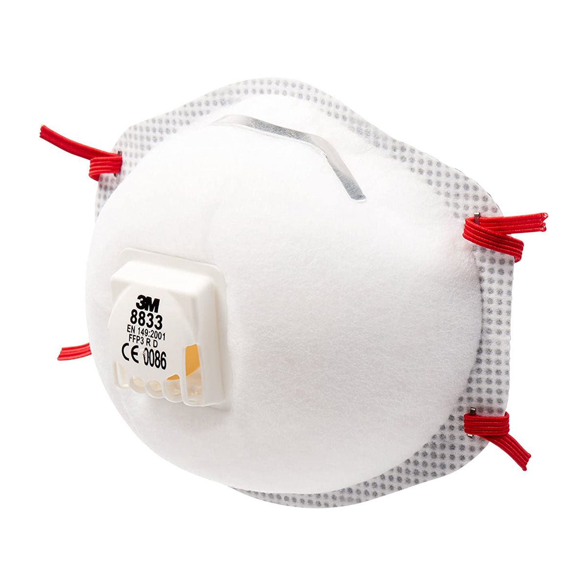 3M 8833 - FFP3 Disposable Respirator Mask - Valved - Box of 10