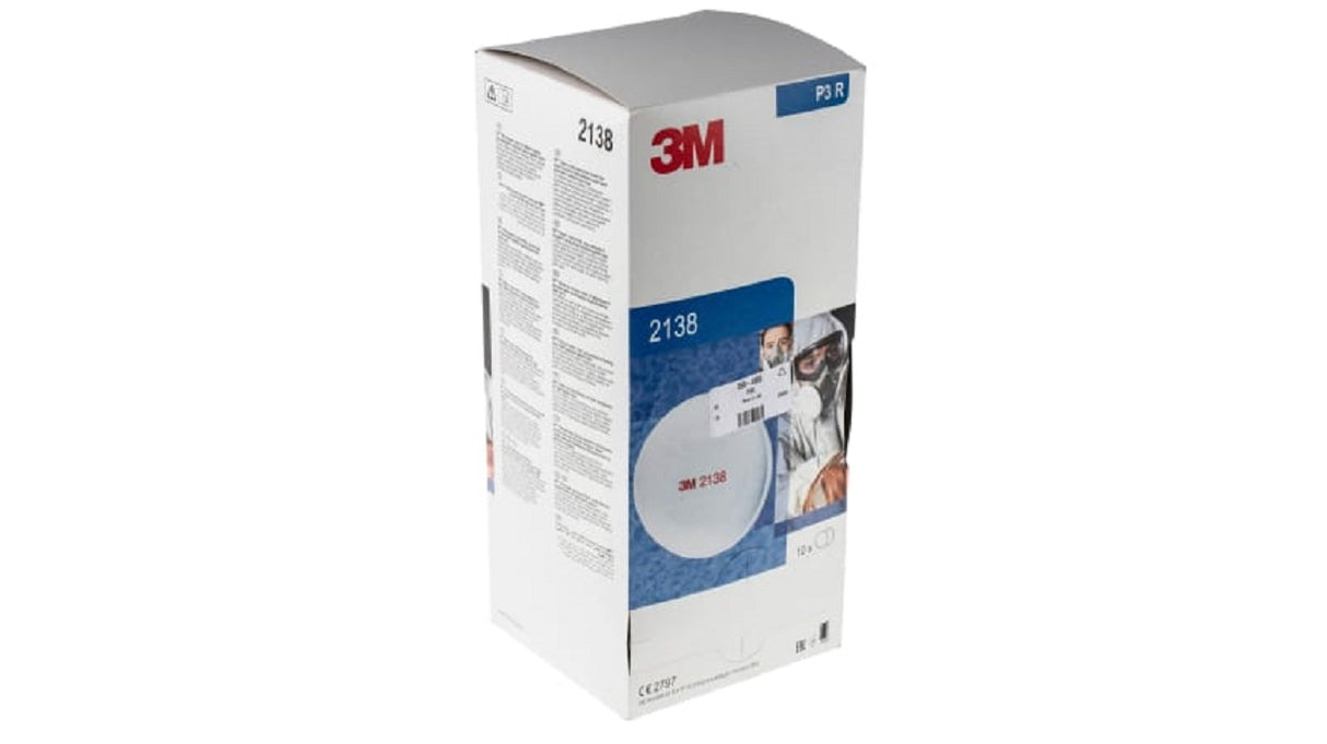 3M PARTICULATE FILTER P3 R 2138 - Pack of 20