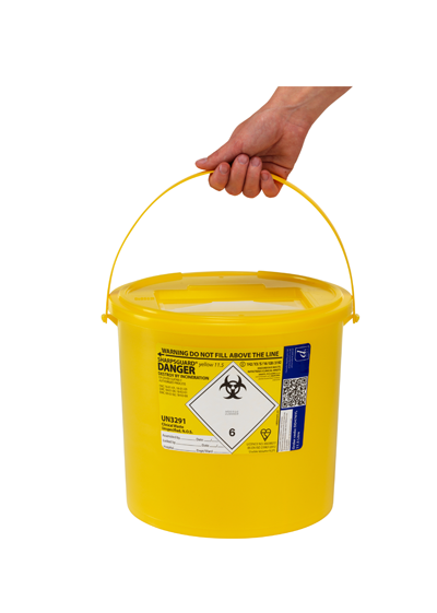 Daniels Healthcare Sharpguard Yellow 11.5 Litre