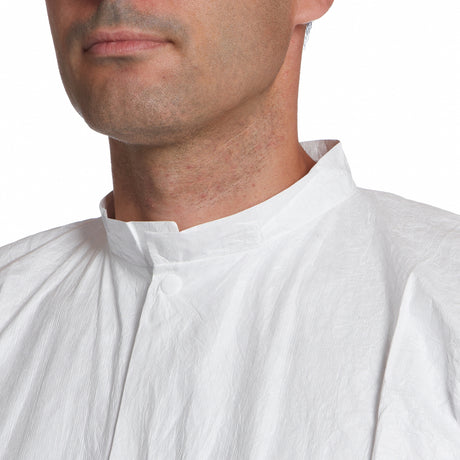 DuPont™ Tyvek™ 500 Lab Coat with Zipper TYPL30SWH00 - Pack of 10