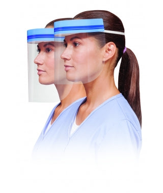 Crosstex Clear Face Shield Elastic Headband - Box of 24