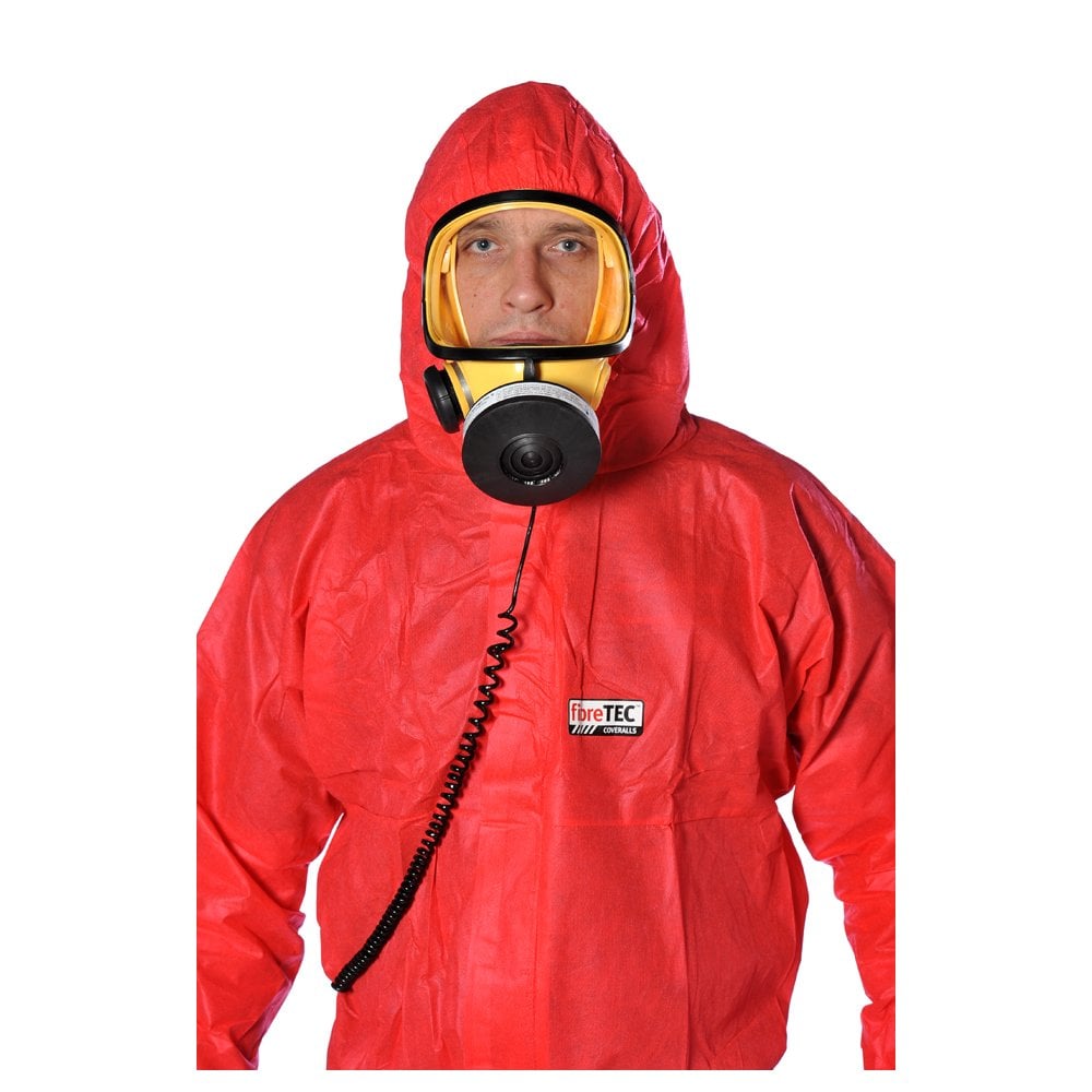 Fibretec Type 5/6 Coveralls with Hood