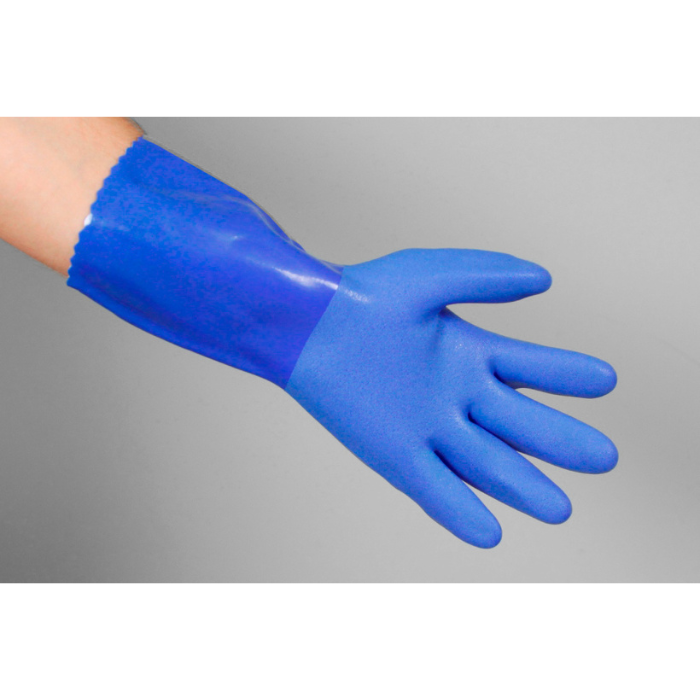 Showa 660 Oil Resistant Work Gloves Blue - Size 10 - XL