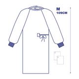 365 Sterile Surgical Gowns Size Medium - Box of 30