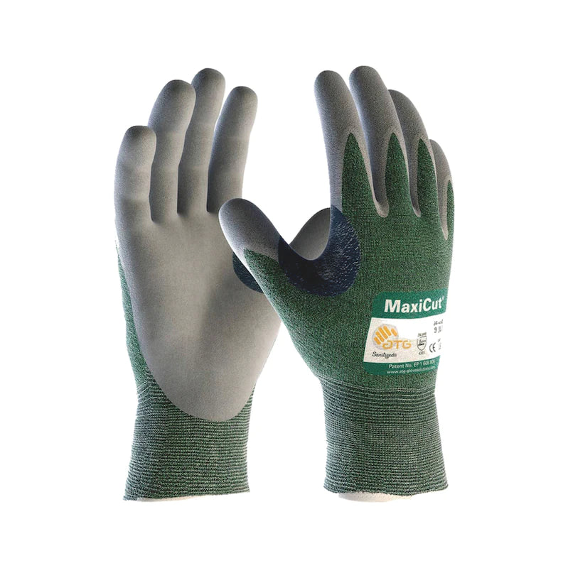 MaxiCut® 34-450 Palm coated Knitwrist Dry Cut Level B Glove