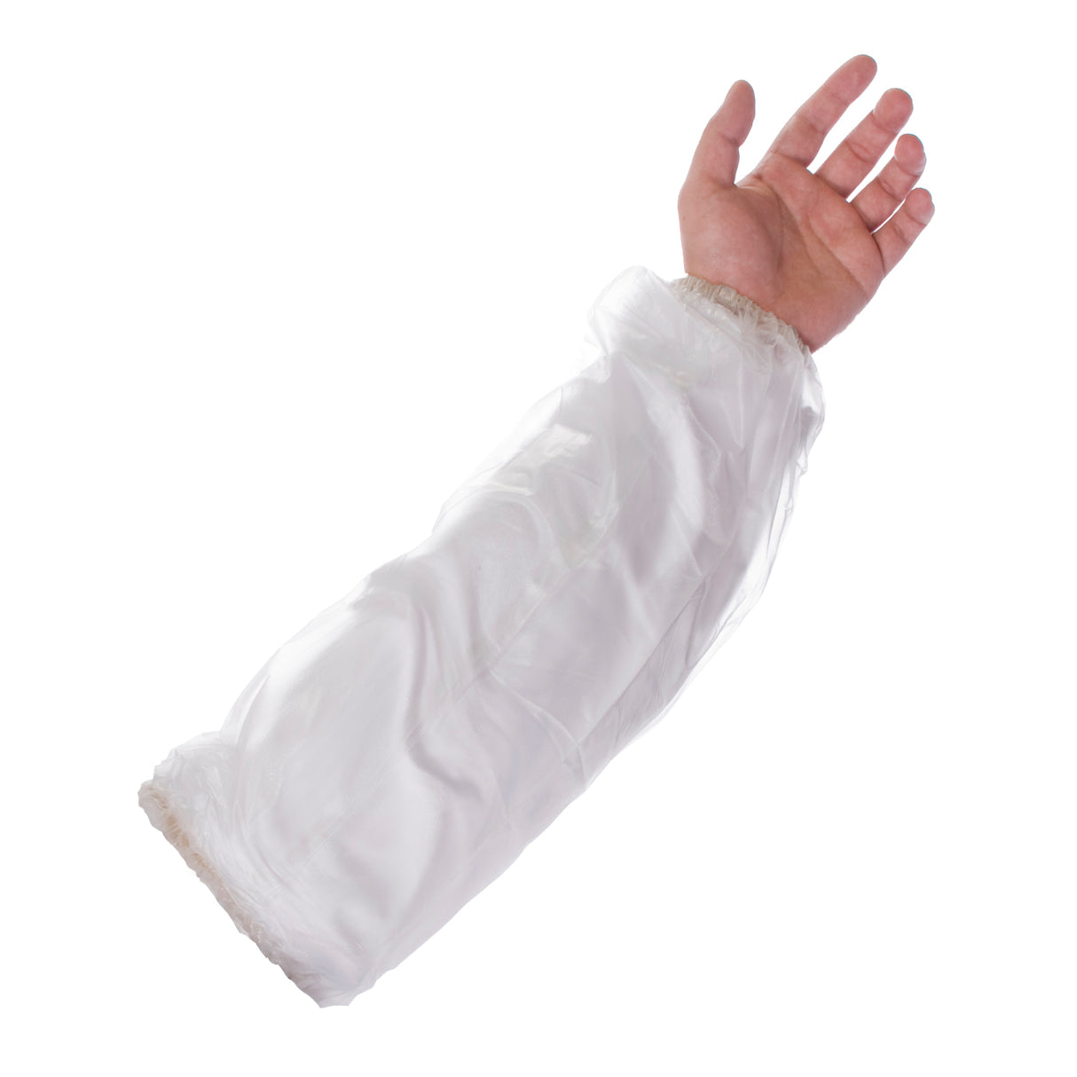 Disposable Clear PVC Oversleeves - Case of 400 (20 Packs of 20)