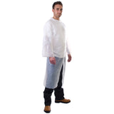 Polyethylene Visitors Coat - Case of 500 (10 Boxes of 50)