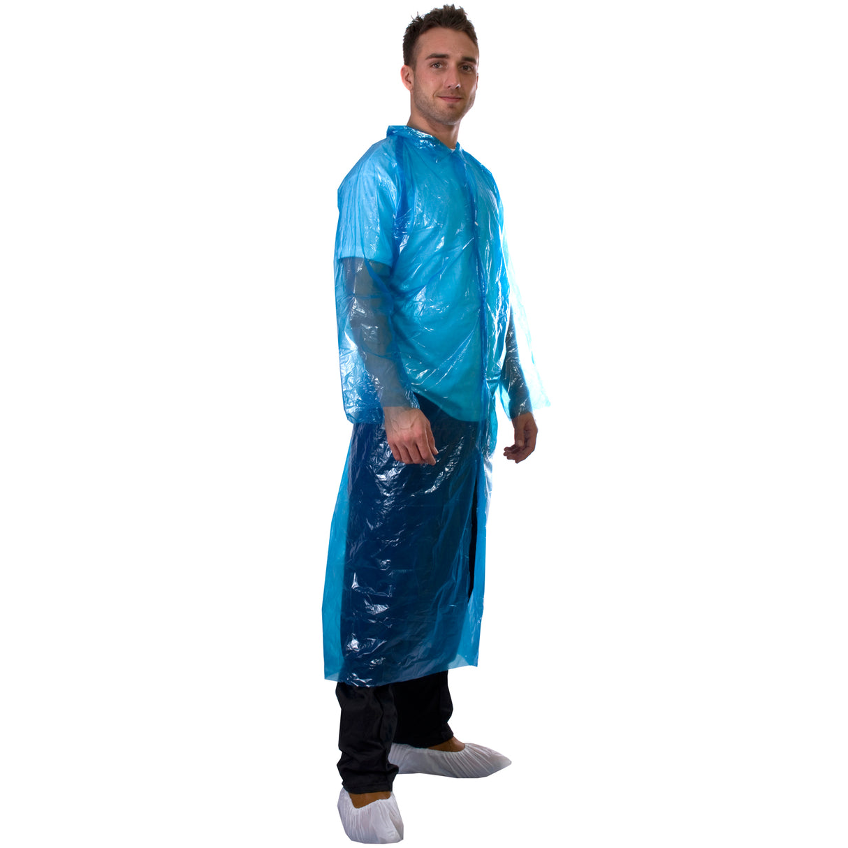 Polyethylene Visitors Coat - Case of 500 (10 Boxes of 50)