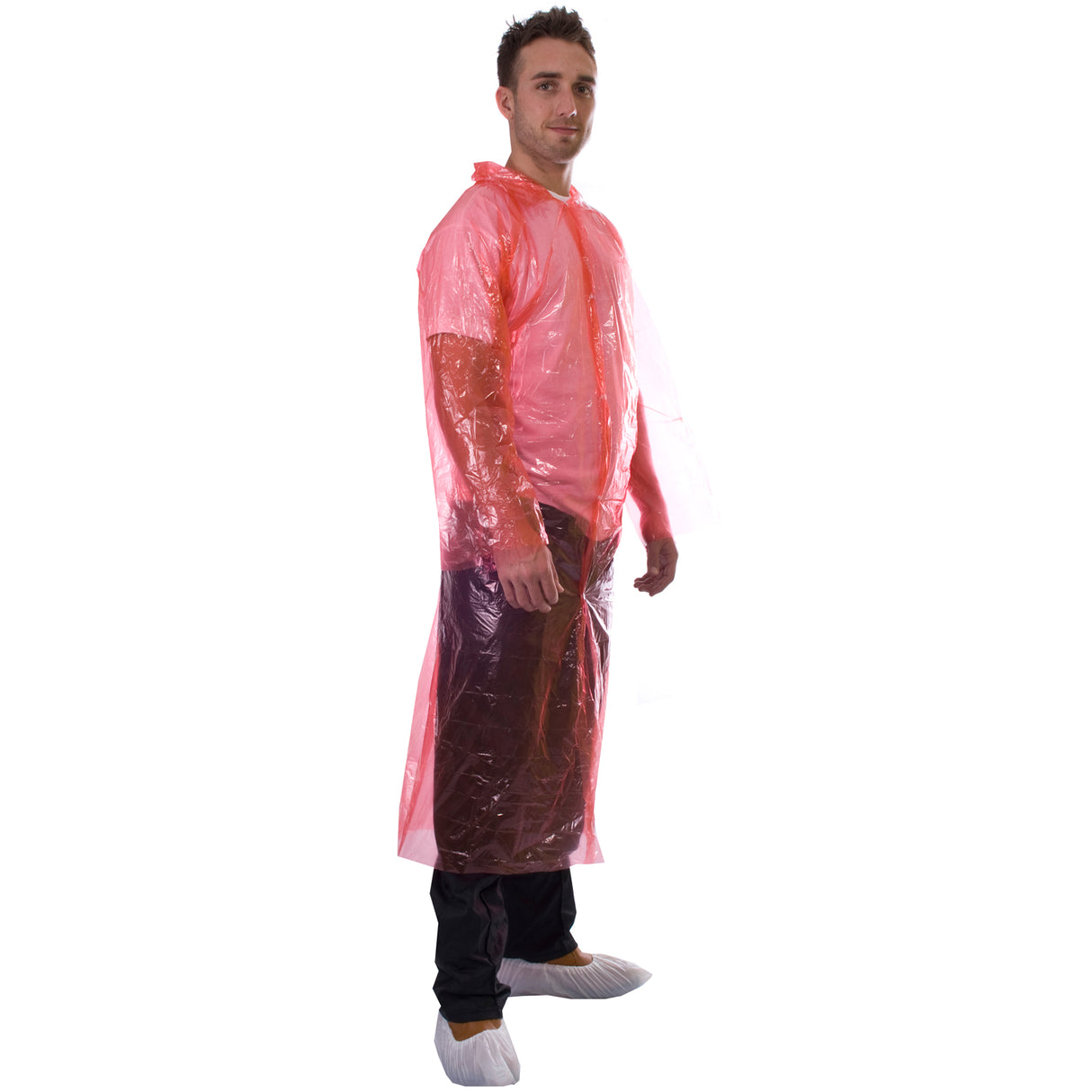 Polyethylene Visitors Coat - Case of 500 (10 Boxes of 50)