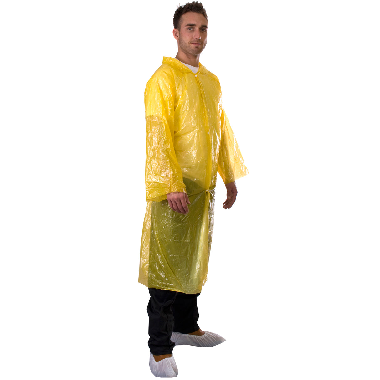 Polyethylene Visitors Coat - Case of 500 (10 Boxes of 50)