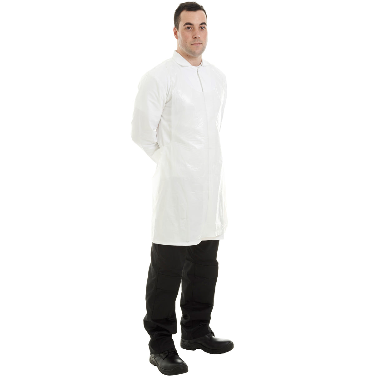 Polyethylene Apron White Roll 20u - Case of 1000 (5 Boxes of 200)