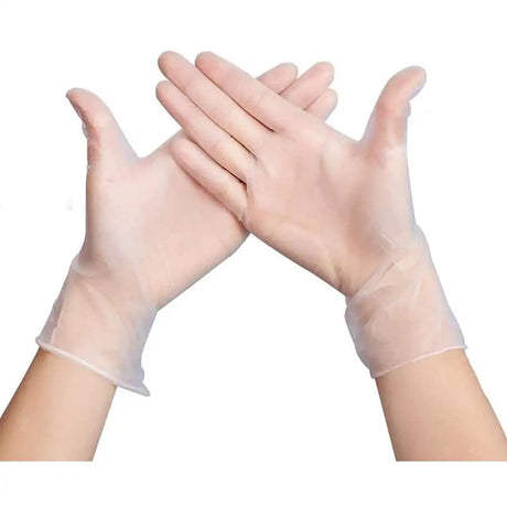 St John Ambulance Vinyl Powder-Free Gloves - Box of 100