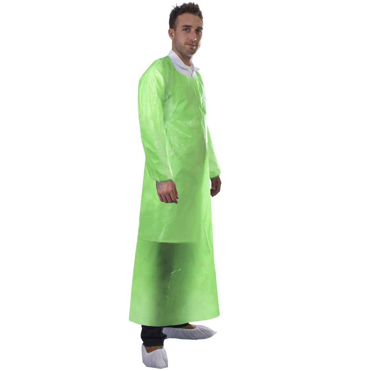 Polyethylene Apron with sleeve 98 x 115cm - Case of 200 (4 Boxes of 50)