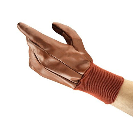 ANSELL 52-502 HYD-TUF JERSEY-LINED NITRILE WORK GLOVES - Size 10