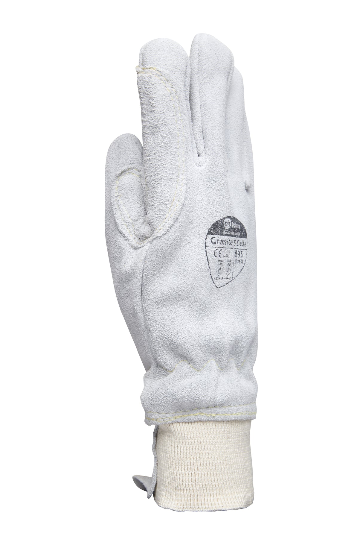 POLYCO GRANITE 5 DELTA HEAVY DUTY LEATHER GLOVES 893