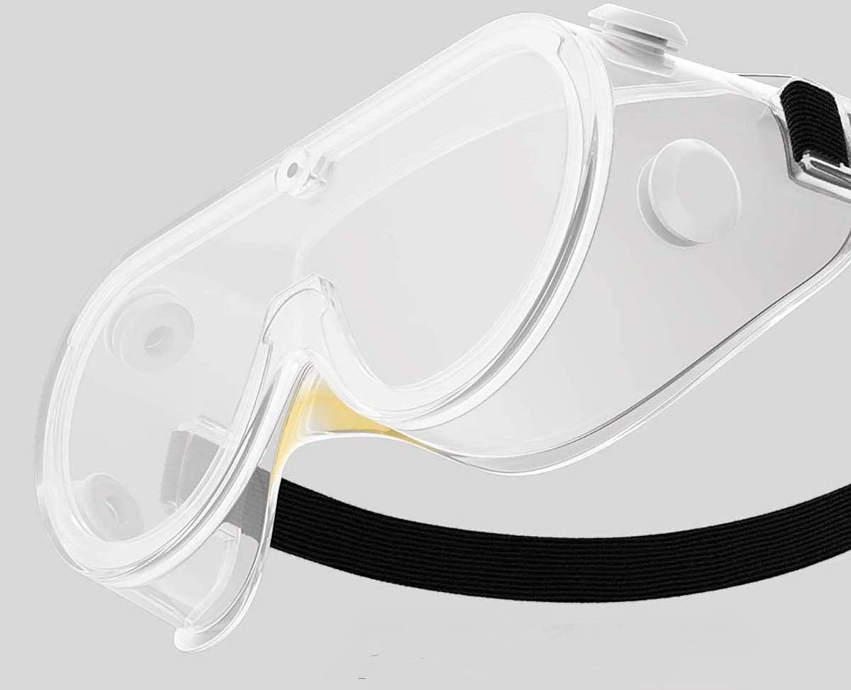 Manissa Safety Goggles, Sealed, Anti-Fog - Pack of 10