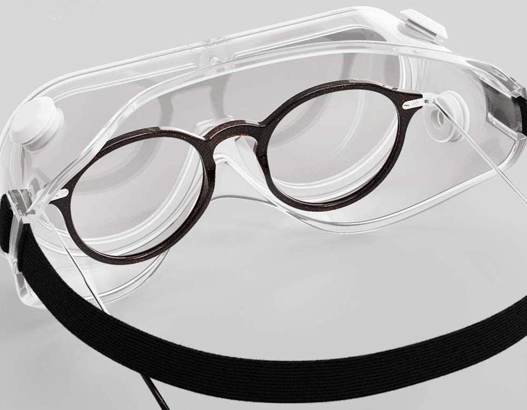 Manissa Safety Goggles, Sealed, Anti-Fog - Pack of 10