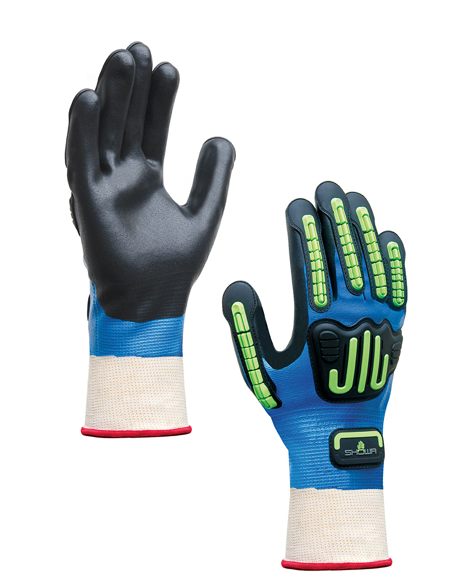 Showa 377-IP Nitrile Foam Anti-Impact Gloves