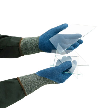 ANSELL ACTIVARMR 80-658 HEAVY-DUTY CUT-RESISTANT KEVLAR GLOVES - SIZE 8