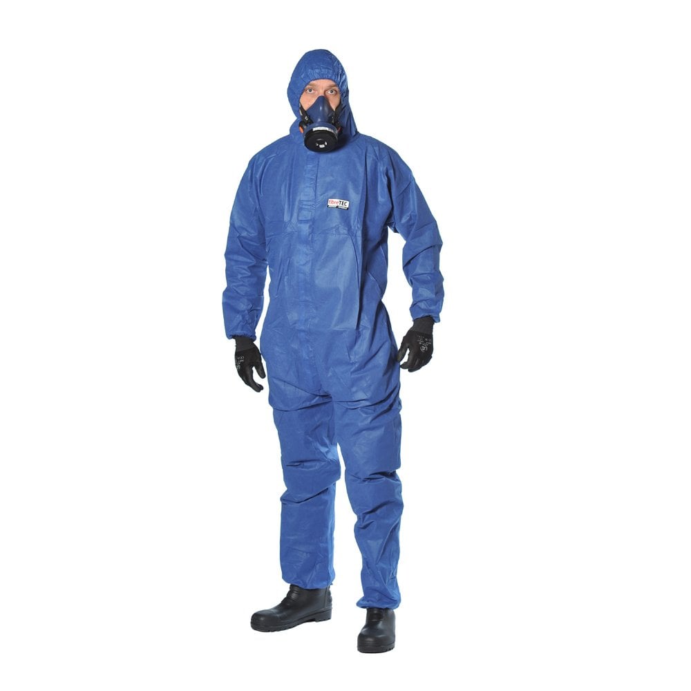 Covertec Mask Fibretec Type 5/6 Coveralls with Hood – Bawas