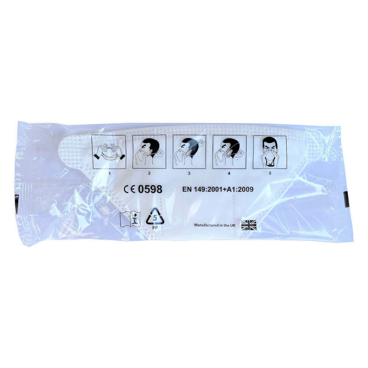 Alpha Solway HX-3 FFP3 NR Disposable Mask - Box of 20 - Expiry 2026