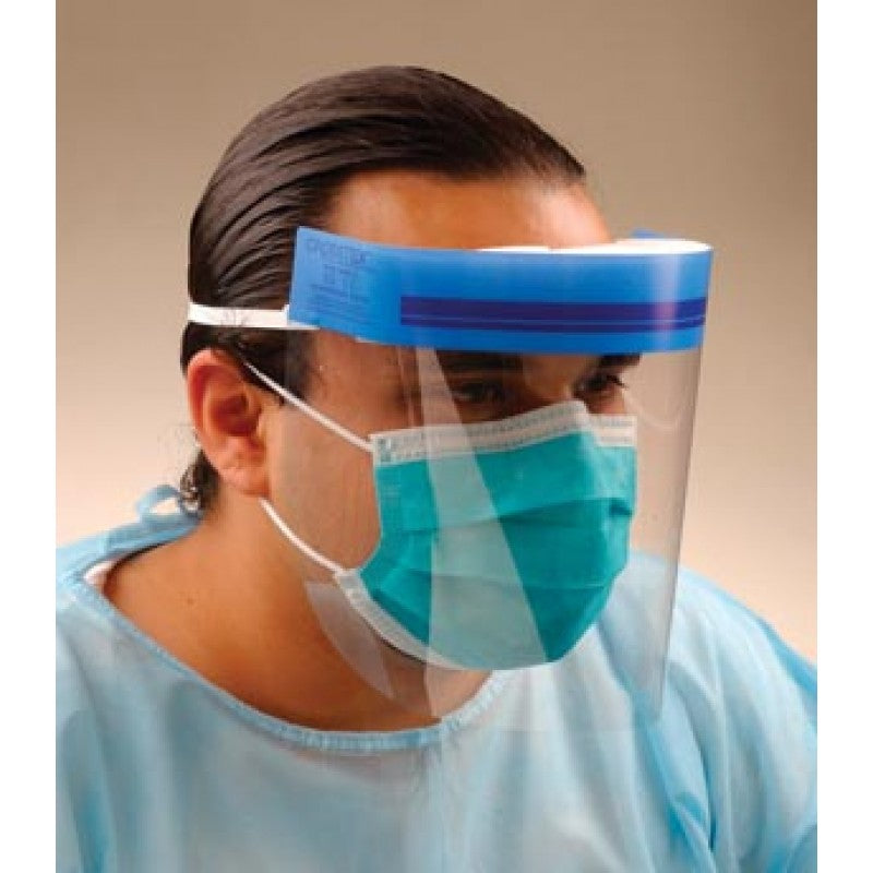 Crosstex Clear Face Shield Elastic Headband - Box of 24